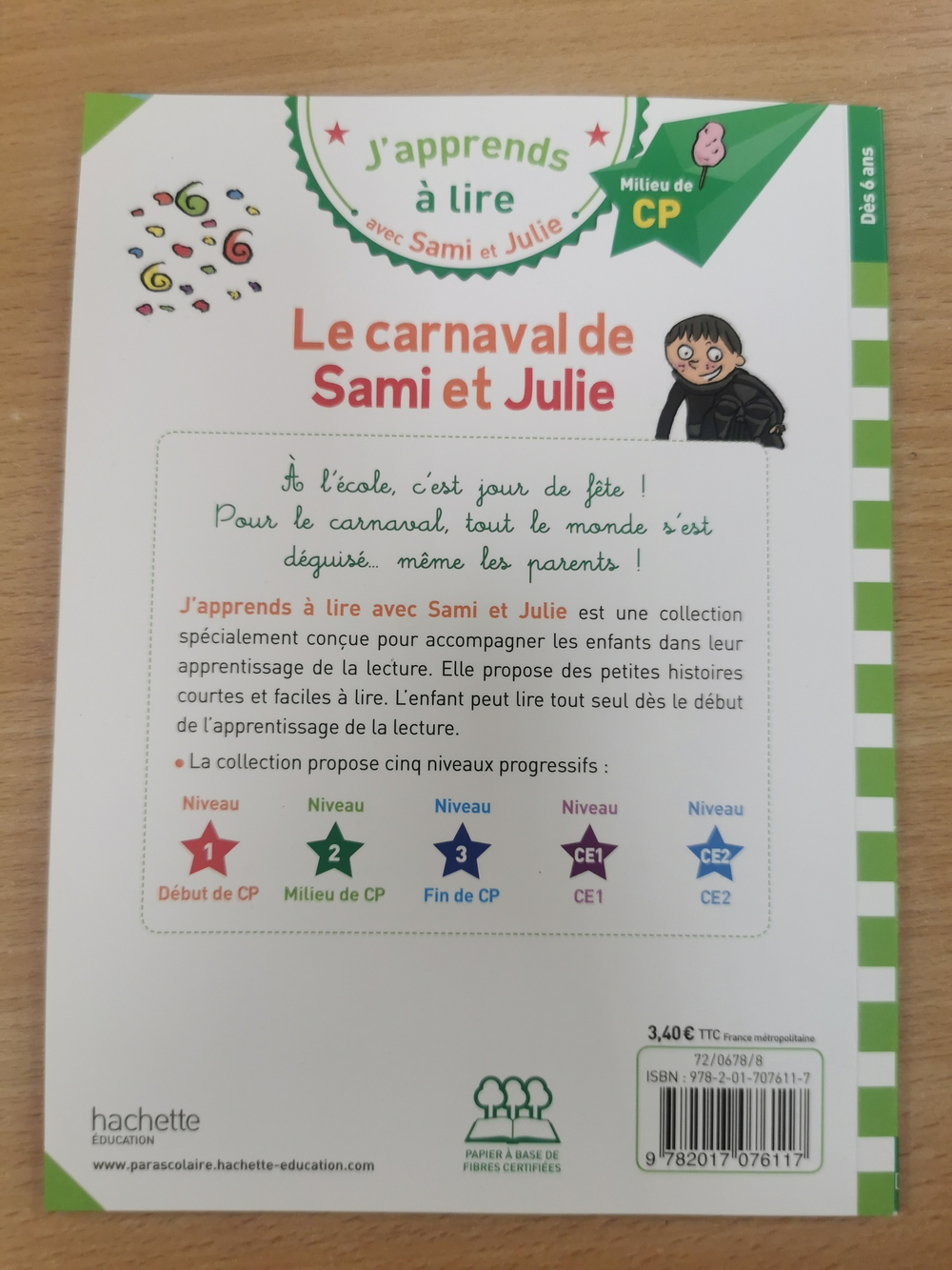 J'apprends a lire avec Sami et Julie CP Niveau 2: Le carnaval de Sami et Julie