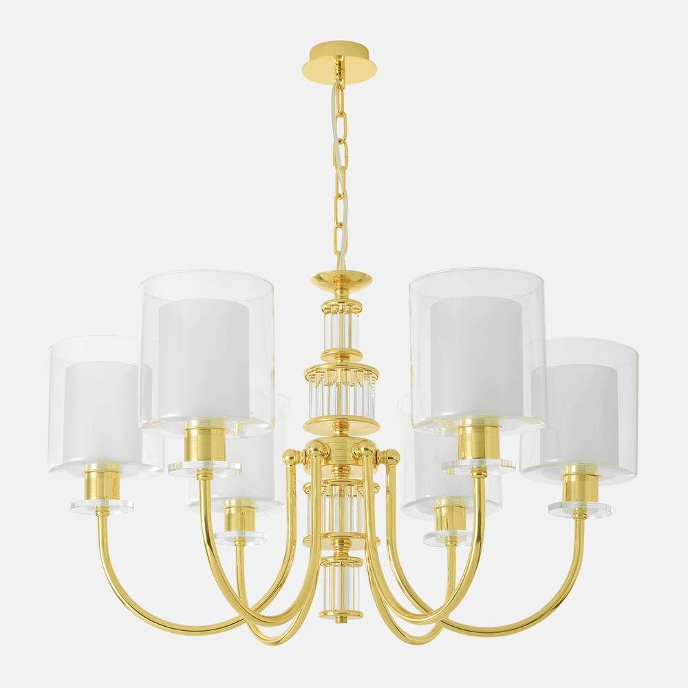 Люстра Crystal Lux ELENA SP6 GOLD