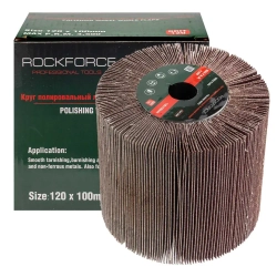 Насадка шлифовальная 120х100мм(Grit 120) RockForce##Rock FORCE RF-FD4120W