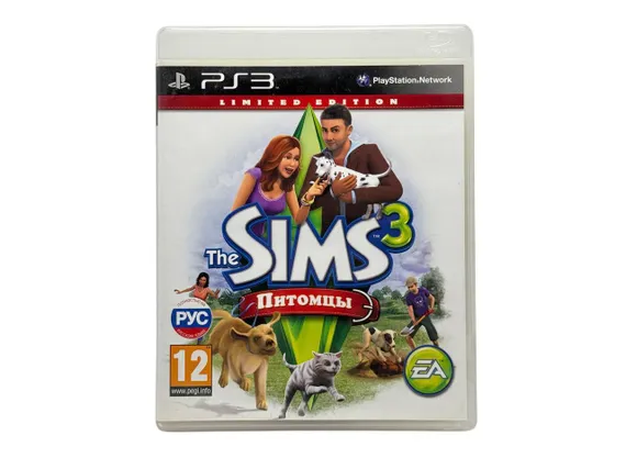 PS3 Sims 3 Питомцы (Б/У, Полностью на русском языке, BLES-01368)