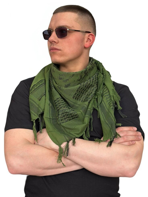 Камуфляжный шарф арафатка (Хаки)