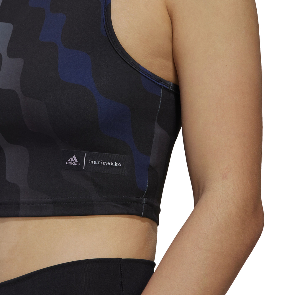 Женская теннисная майка adidas Marimekko Icons Tank Top Women - Black