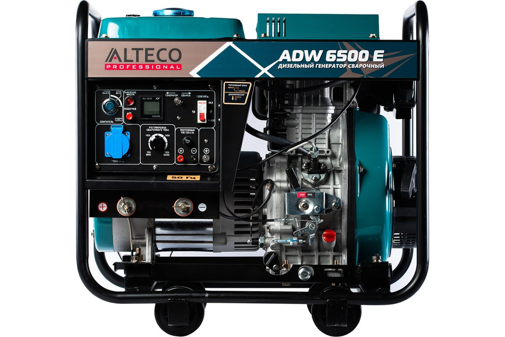 Дизельный генератор сварочный Alteco Profesional ADW-180E (6500Е), шт