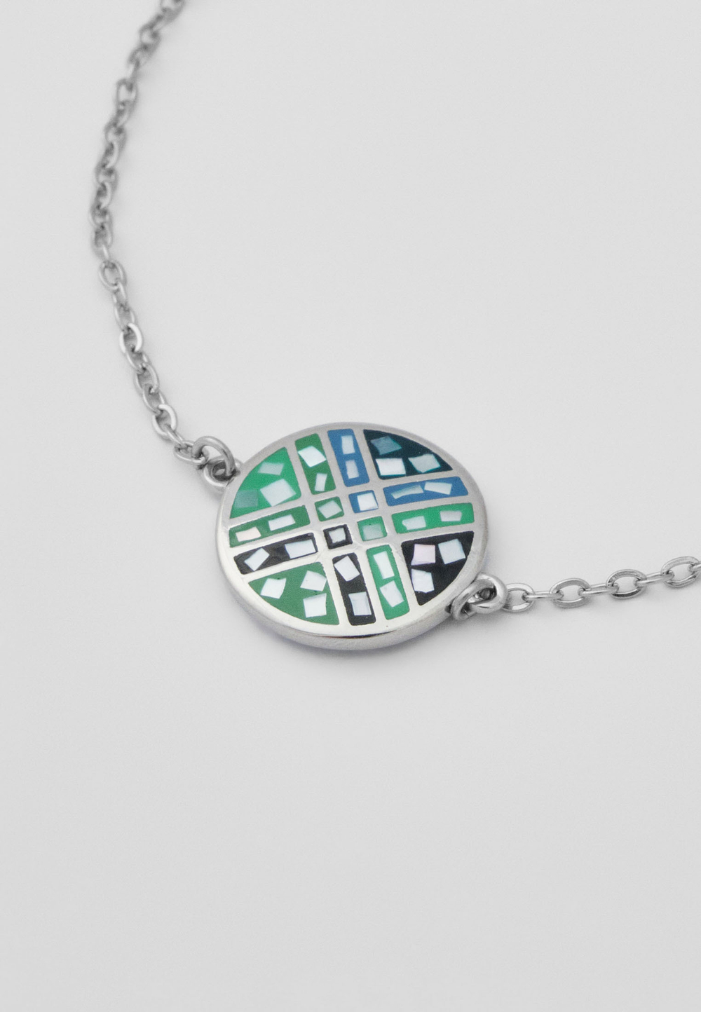 Браслет SHANYRAQ BLUE STEEL