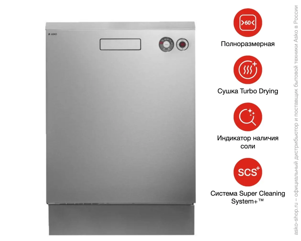 Посудомоечная машина Asko D5434 FS S фото 6