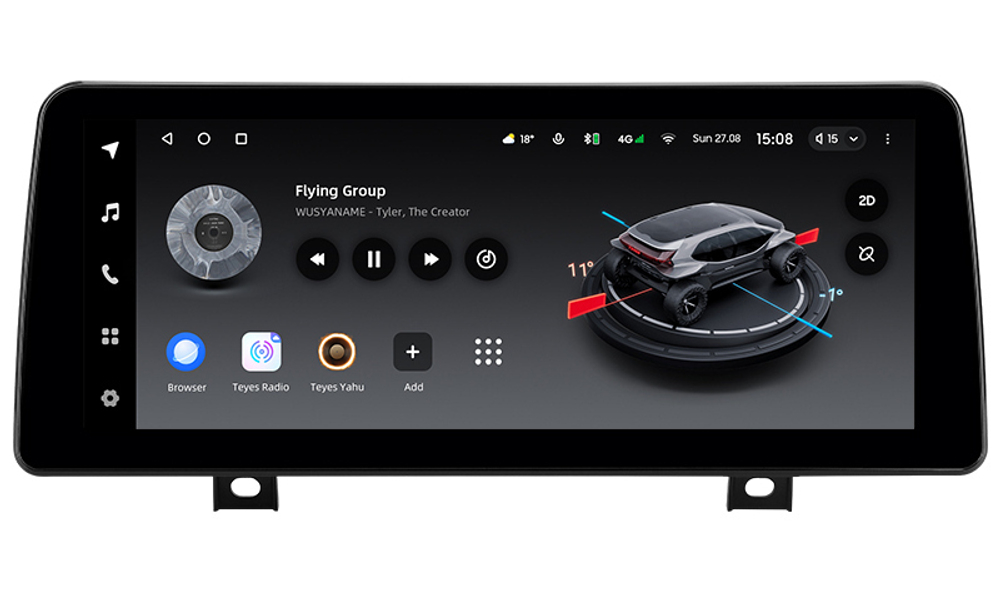 Магнитола для BMW 1 серия F20 2011-2017 NBT - Teyes LUX ONE монитор 12.3" на Android 10, 6/128ГБ, CarPlay, 4G SIM-слот