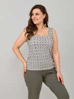 Майка М-040/орнамент-геометрия