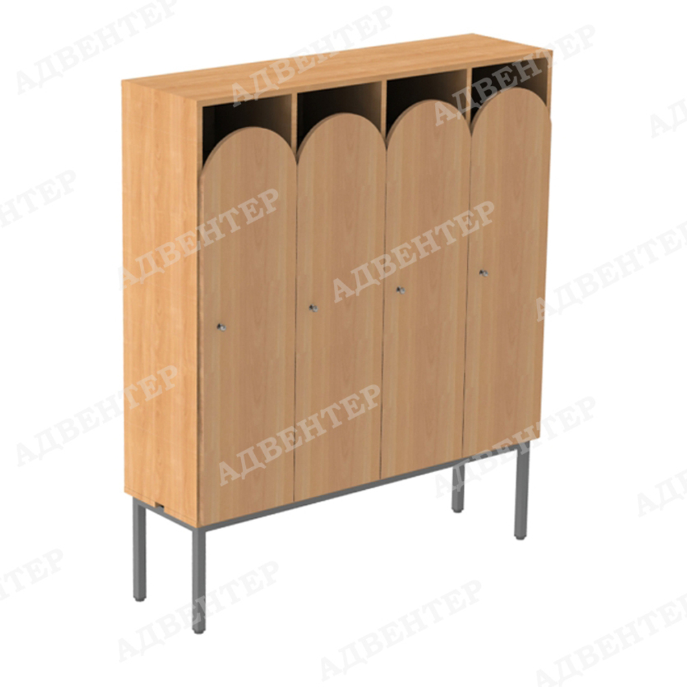 Шкаф детский для одежды 4 СЕКЦИИ