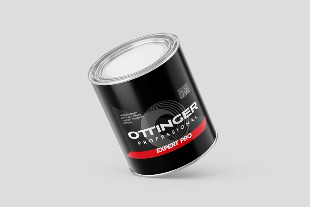 Краска дисперсионная акриловая OTTINGER Expert Pro интер. база 3 0.9л