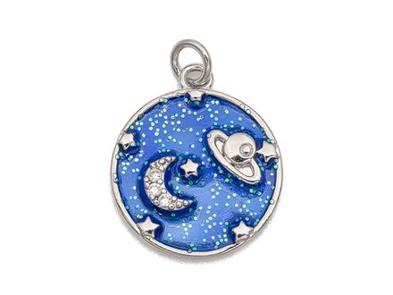 Подвеска "Космос" 16мм, эмаль