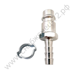 FUBAG Разъемное соединение рапид (штуцер), елочка 6мм с обжимным кольцом 6х11мм