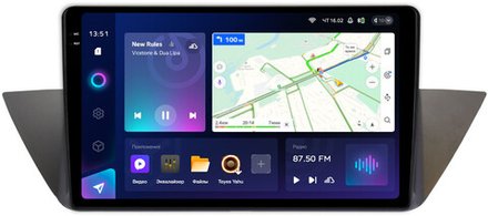 Магнитола BMW X1 E84 2009-2014 CIC - Teyes CC3-2K монитор 10.36" 2K QLED на Android 10, ТОП процессор, CarPlay, 4G SIM-слот