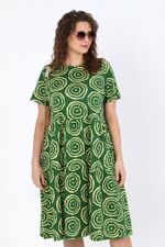 Платье Лабиринт-1 Виотекс ЗЕЛЁНЫЙ