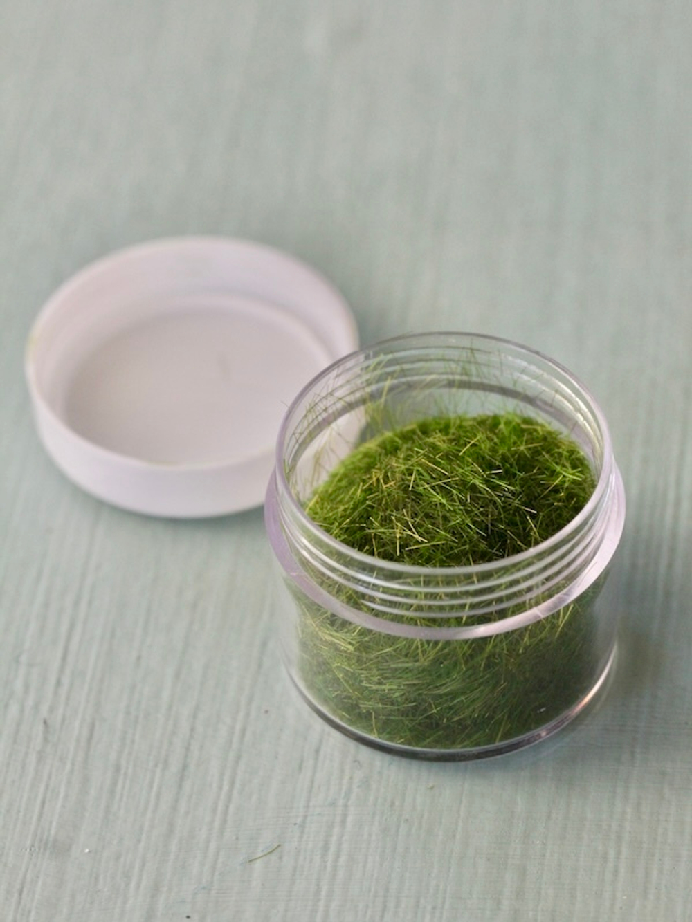 Флок зеленый ворсистый для имитации травы