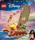LEGO Disney 43270 «Моана: приключение на каноэ» — принцесса и океанские истории