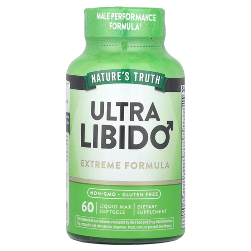 Nature's Truth, Ultra Libido, Extreme Formula, 60 мягких таблеток Liquid Max