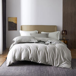 ZEPHYR HOME КПБ Семейный (2 пододеяльника) Египетский хлопок Серый