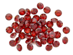 Подвеска Круглая 8мм, циркон Ruby
