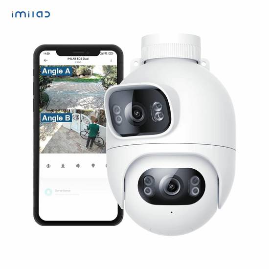 IP камера Xiaomi IMILAB Outdoor Security Camera 2K EC6 Dual (CMSXJ68A)