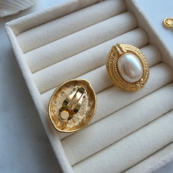 Клипсы Givenchy с жемчугом