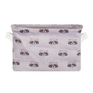 Корзина Racoon Grey текстил.