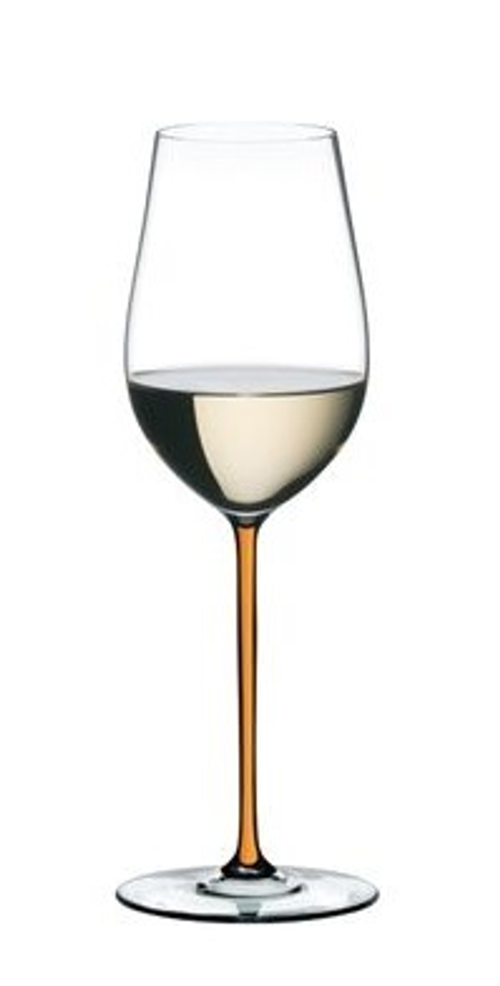 Fatto a Mano - Фужер Riesling/Zinfandel 395 мл хрустальное стекло с оранжевой ножкой (stemglass)
