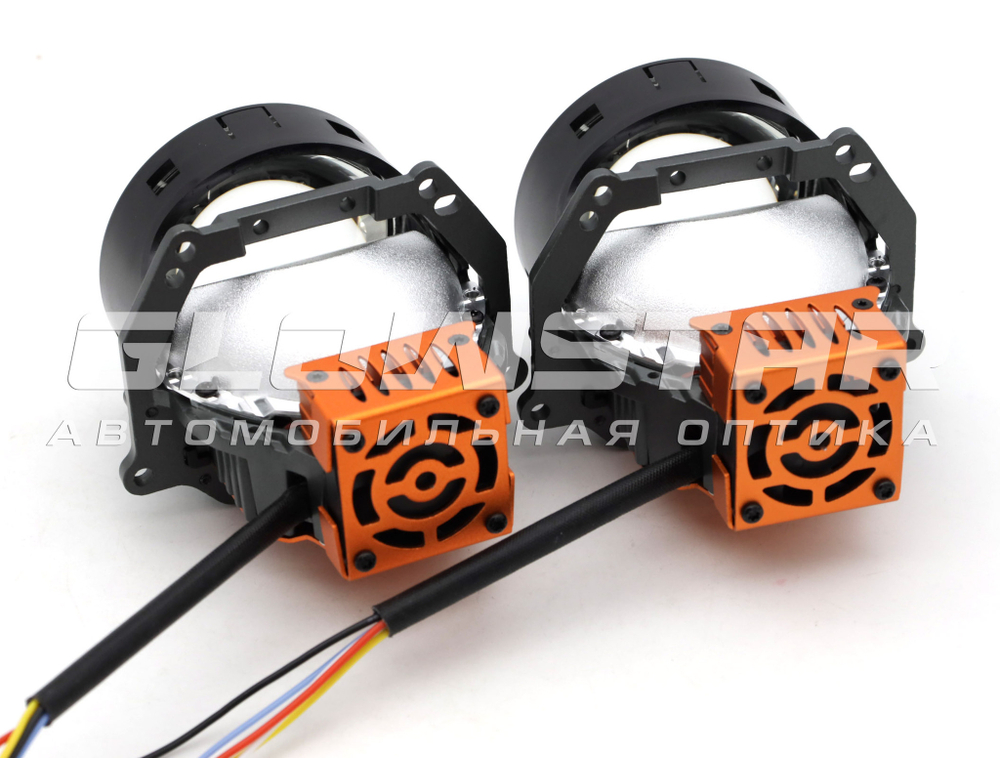 Билед модули Aozoom K8 2025 3.0 дюйма, 2 чипа, 5500K, 12V, 52W/73W, крепление 3R (комплект, 2шт)