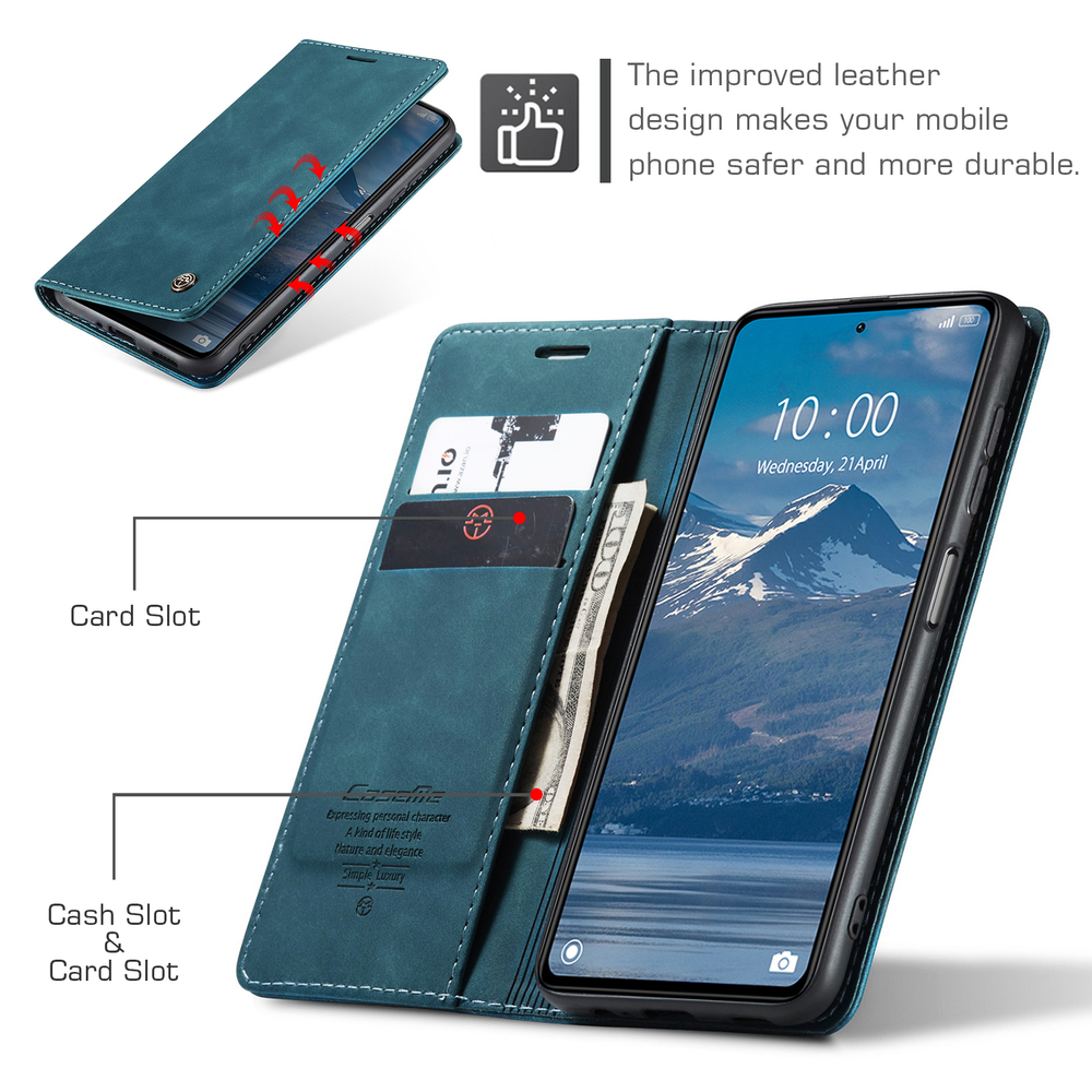 Чехол-книжка CaseMe Matte Xiaomi Redmi Note 12 5G