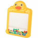 Мозаика магнитная развивающая для детей "Утенок", стилус, 101 магнит, 10 карточек, BAMBOX, 665888