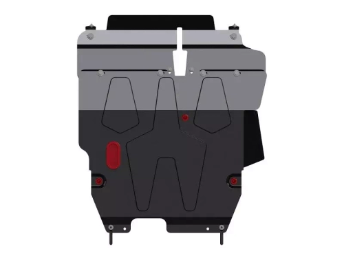 Защита картера и КПП Sheriff для Mitsubishi Outlander I (CU0W) 2002-2008 арт.14.0564