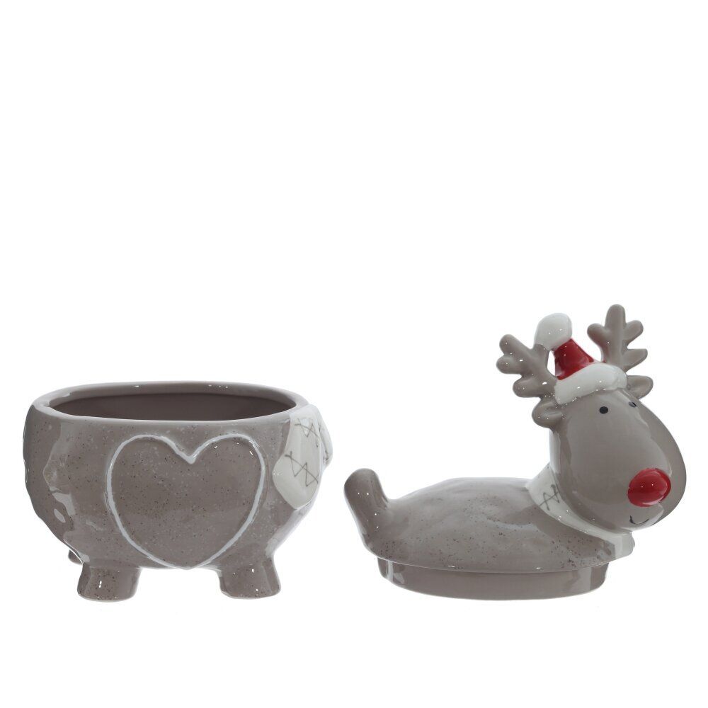 GAEM Конфетница "Северный олень", 600 мл, L14 W12 H18,5 см, 2в.