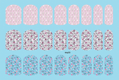 Термопленка ALLURE Арт.tmp33 Набор 24 шт