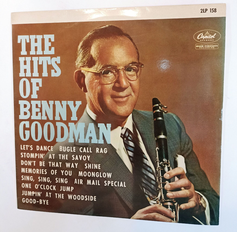 Винтажная виниловая пластинка LP Benny Goodman The Hits Of Benny Goodman (Red Vinyl) (Japan 1963)