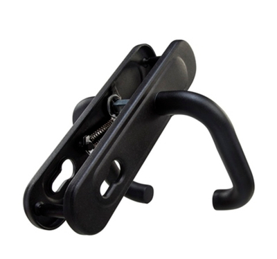 Комплект ручек CRIT Р85-5858У-Чш 8*8мм д/противопож. черная