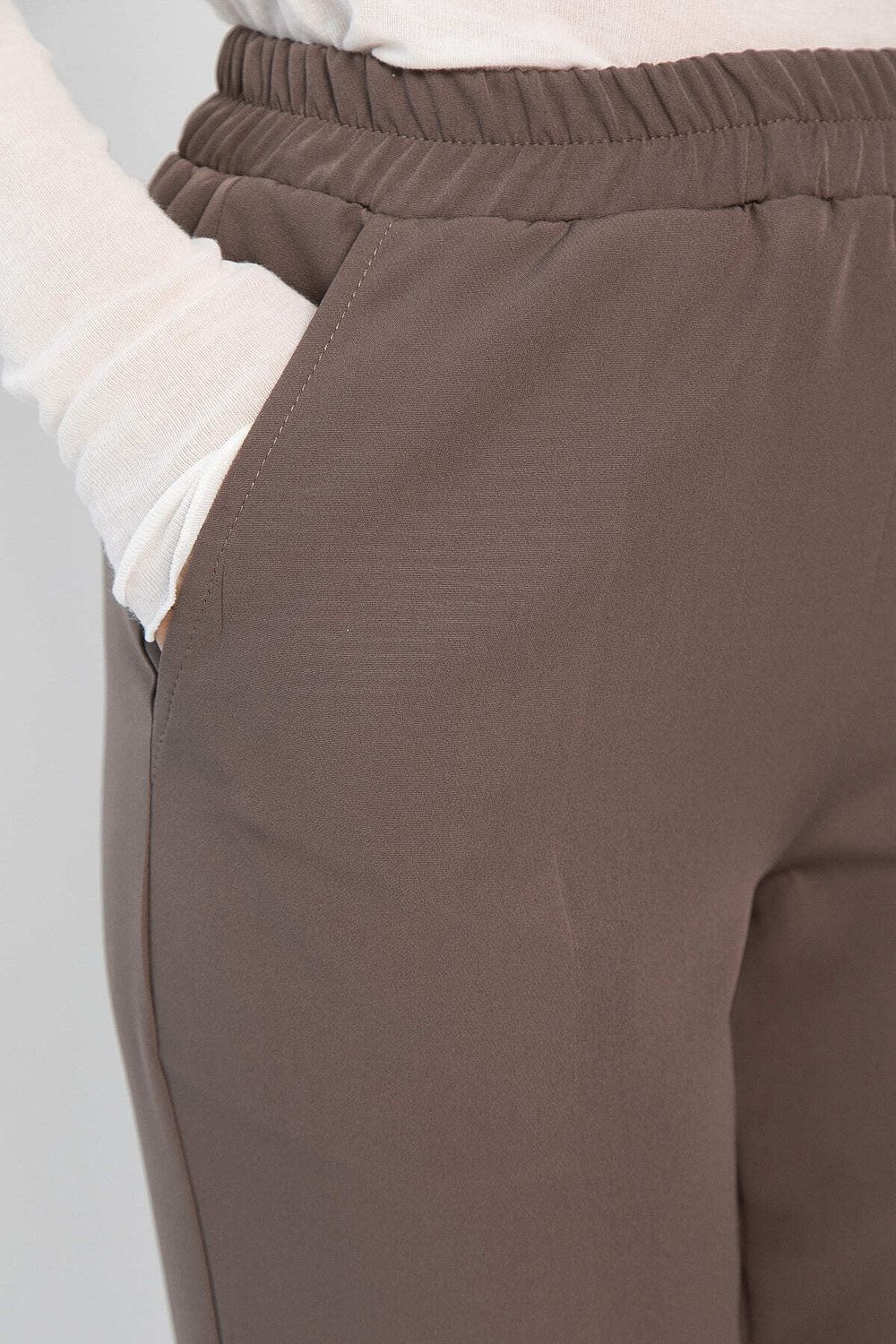 Брюки на резинке Эльда (пыльно-лиловые) Б14333-9М LT Collection