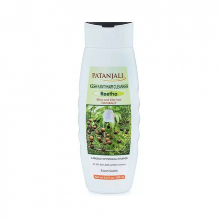 PATANJALI Shampoo based on soap nuts Ritha Kesh Kanti Шампунь на основе мыльных орехов Ритха Кеш Ка 200мл