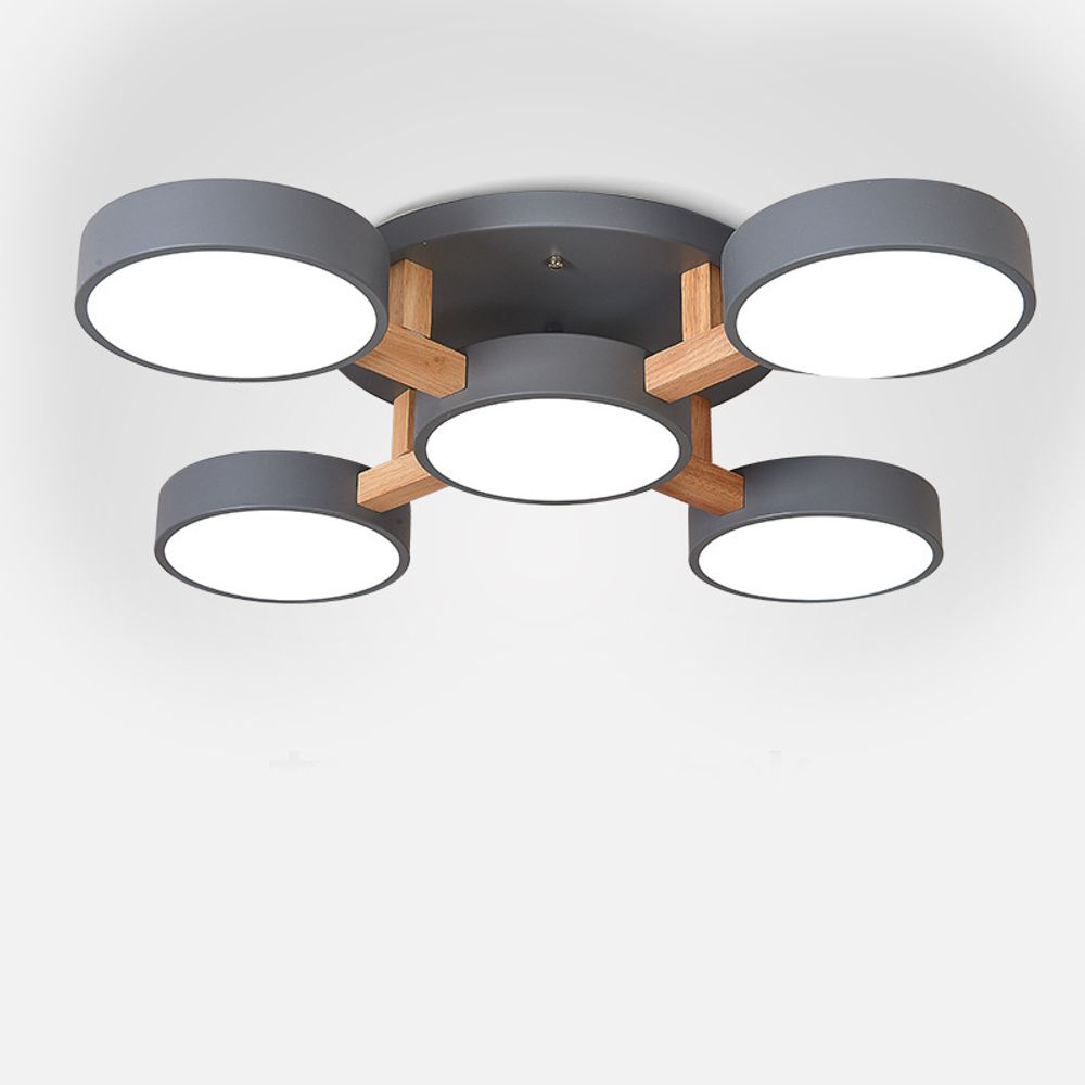 Потолочная Люстра Joist 5 Gray By Imperiumloft