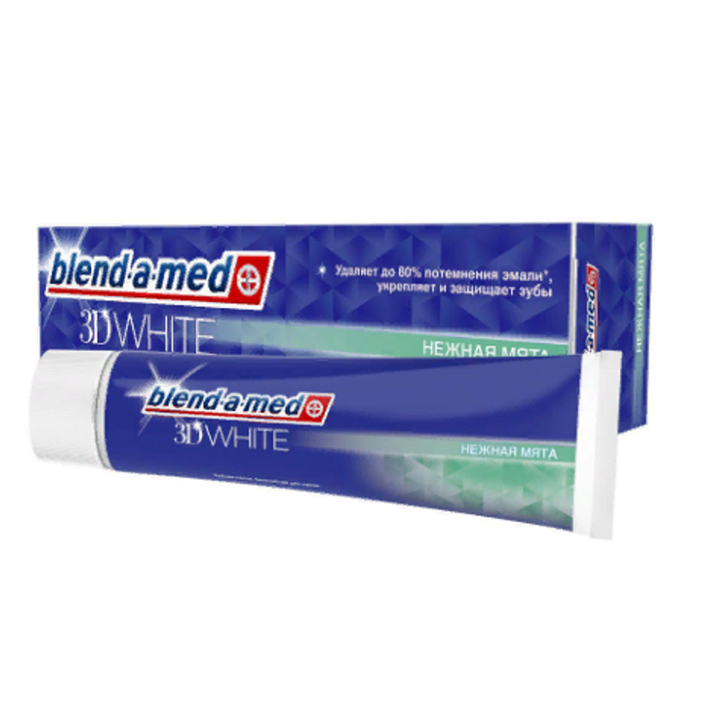 Blend-a-med Паста зубная 3D White Нежная мята, 100 мл