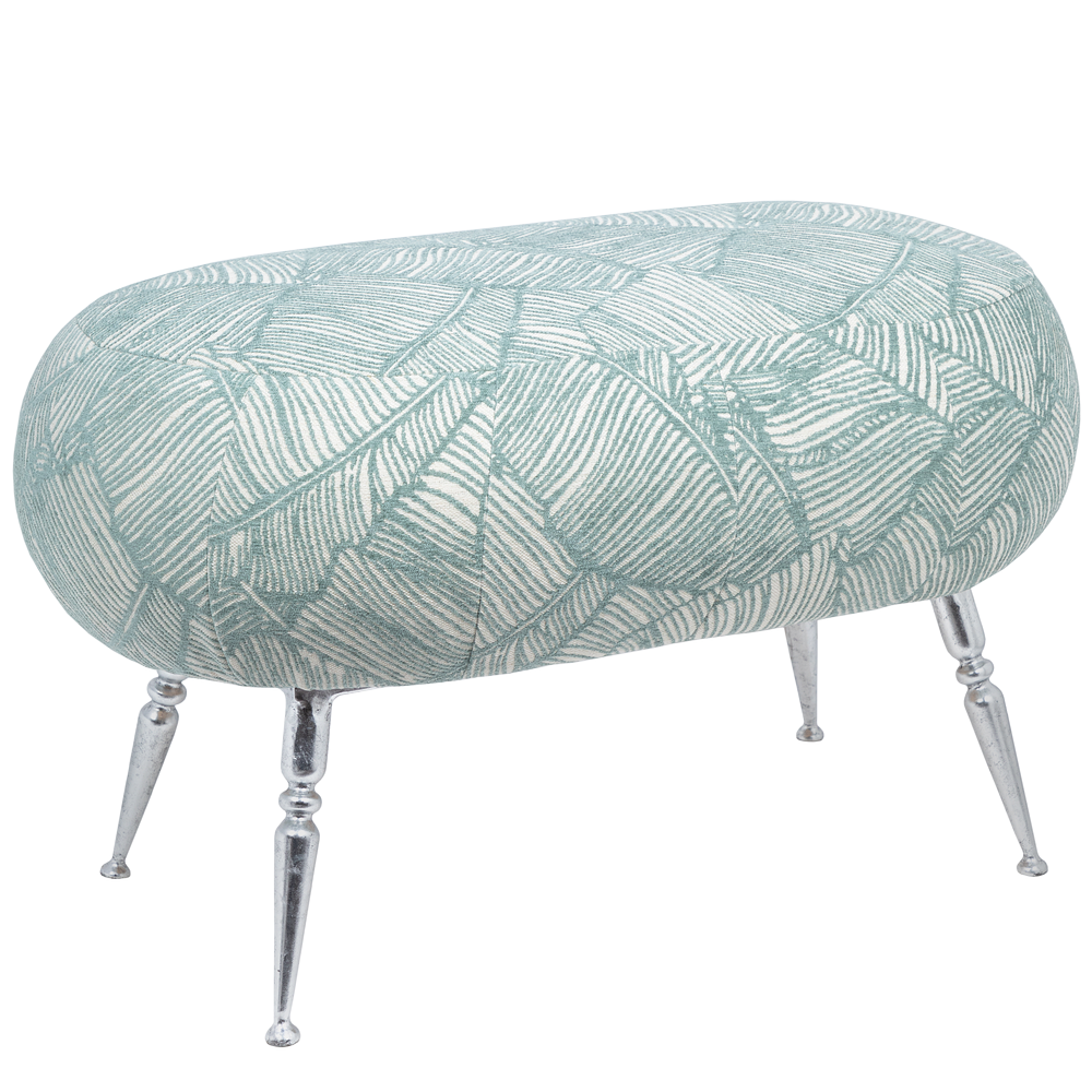 Банкетка Твинки Мята Серебро