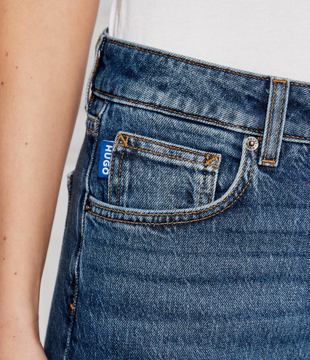 Джинсы Elyah Hugo Blue - темно-синий(50520615)