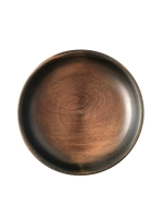 Деревянная сервировочная тарелка из кедра