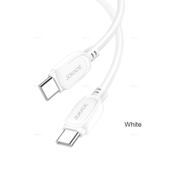 Кабель Type-C на Type-C 100W Jokade JA052 (white)