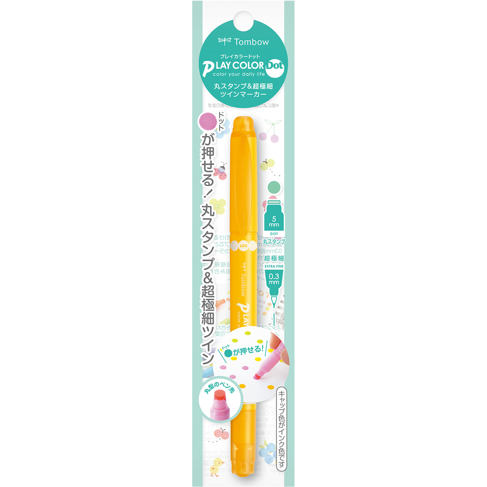 Tombow Play Color Dot Honey Yellow 1P