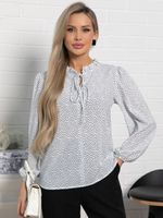 Блуза Анастейша (белая) Б15073-18М LT Collection