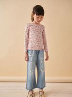 Лонгслив для девочки Next K86-177, 4 шт., Бежевый, Розовый