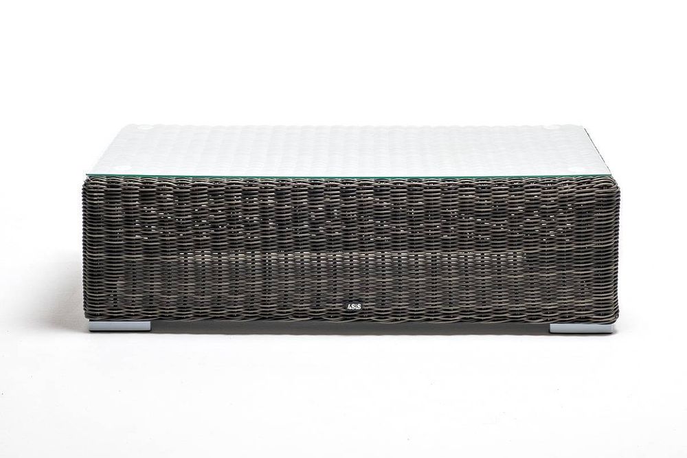 "Боно" лаунж-зона из искусственного ротанга, цвет графит