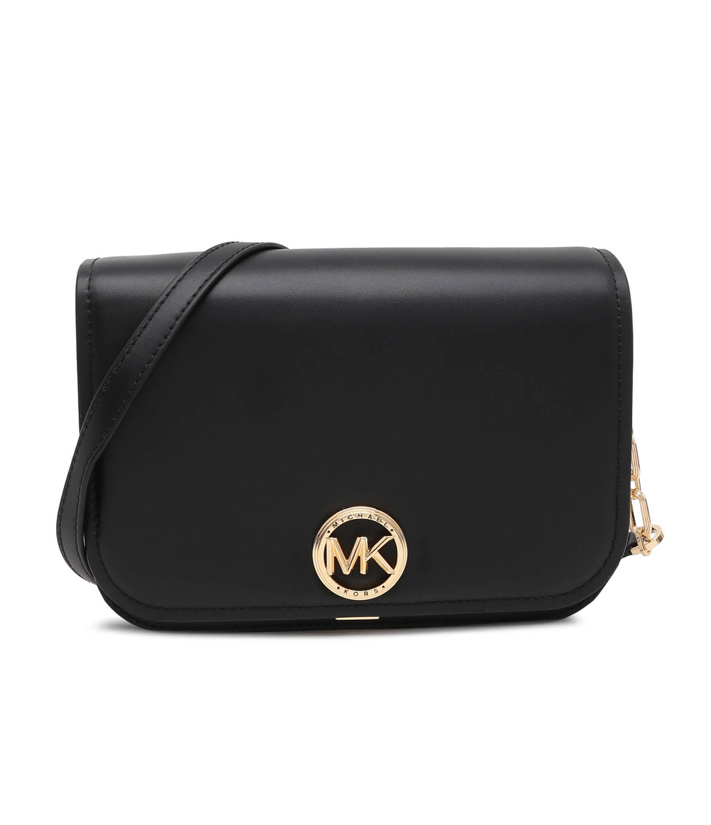 Кожаная сумка-мессенджер Michael Kors - черный(30S4GD8M2L)