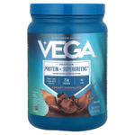 Vega, Premium, Protein + Supergreens™, протеиновая добавка с зеленью, сливочный шоколад, 510 г (1 фунт 2 унции)