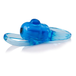 Голубое кольцо на пенис RodeO Bucker (Цвет: синий)