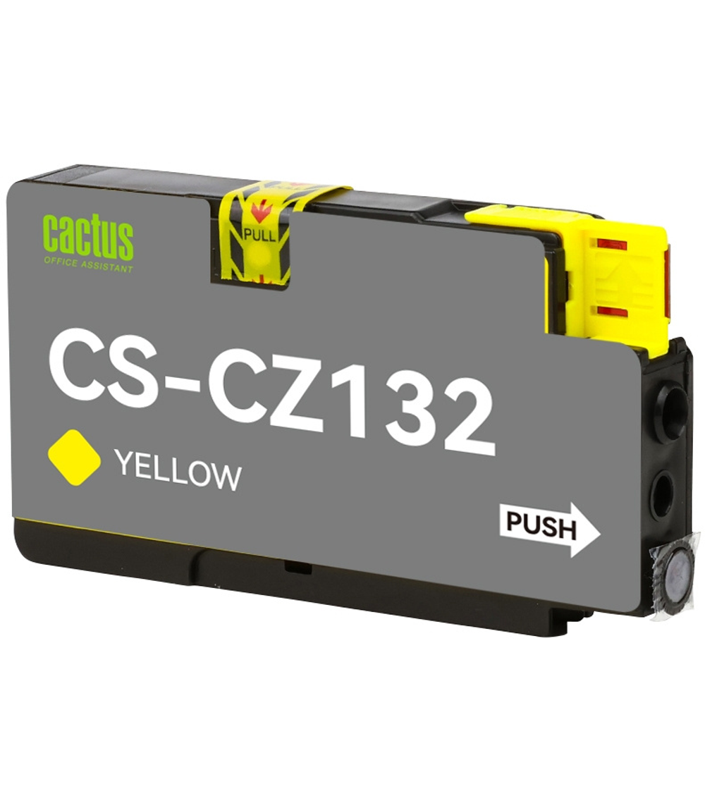 Cactus CS-CZ132 №711 желтый (26мл) для HP DJ T120/T520